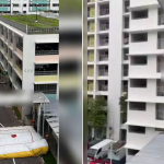 Man sitting on corridor ledge at Tampines HDB block rescued, then apprehended, Singapore News