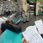 This made my day: MRT commuters surprised by red packets with wholesome notes from ‘random uncle’ , Singapore News