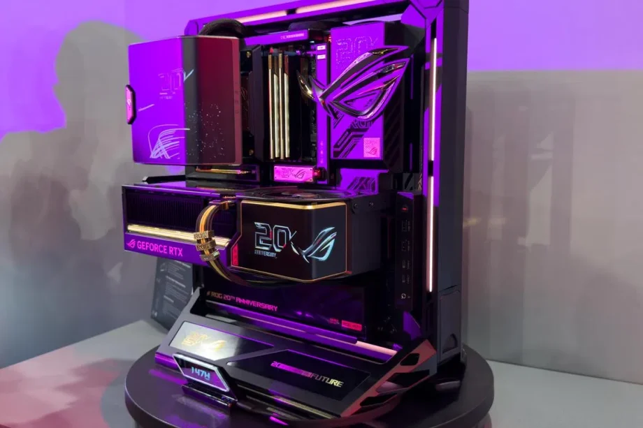 ASUS ROG Edition 20 PC components unveiled at Computex 2026