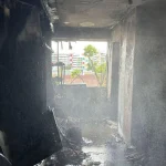 2 taken to hospital after fire in Yishun HDB flat