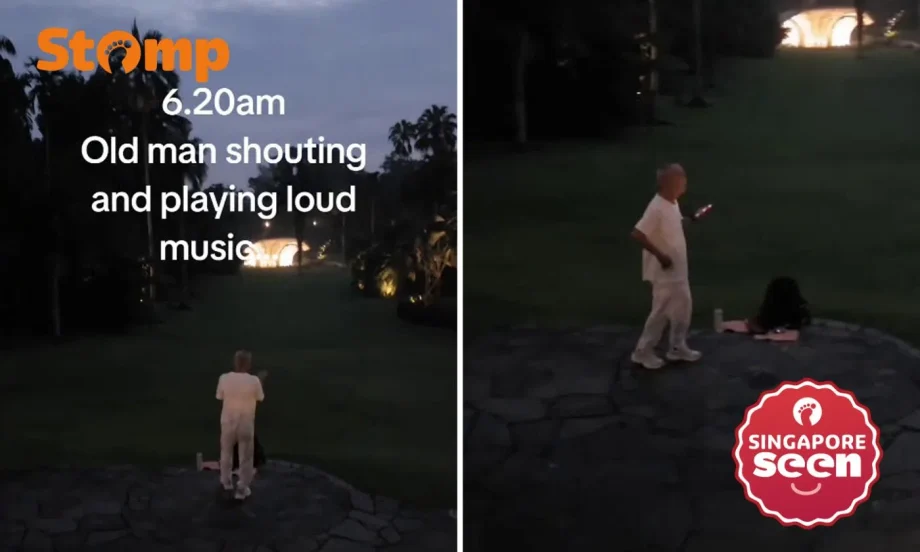 Botanic Gardens visitor upset by loud singing
