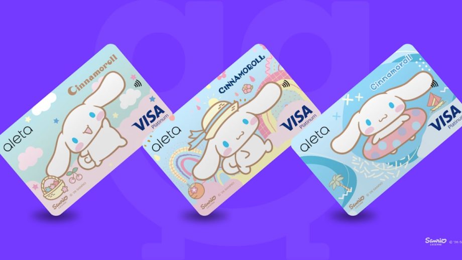 Local fintech company Aleta launches Sanrio-themed Visa debit cards Local fintech company Aleta launches Sanrio-themed Visa debit cards