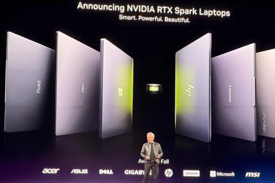 NVIDIA RTX Spark AI superchip for Windows PCs NVIDIA RTX Spark AI superchip for Windows PCs