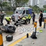 Motorcyclist dies in hospital after accident in Yishun