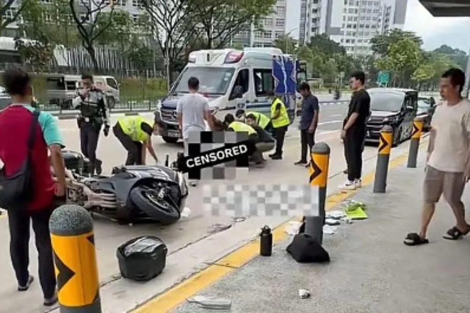 Motorcyclist dies in hospital after accident in Yishun