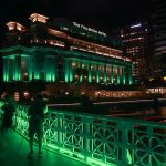 Singapore landmarks light the way to a drug-free future