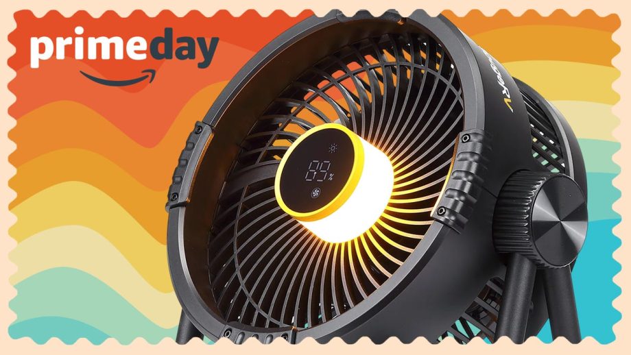 Save 40% Off the BougeRV Portable Tabletop Fan With 33 Hour Runtime During Amazon Prime Day