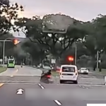 Police investigate van driver seen crashing into motorcycle in Bukit Batok, Singapore News