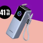 Juice up your devices quickly with this power bank from Ugreen that’s going at 41% off!