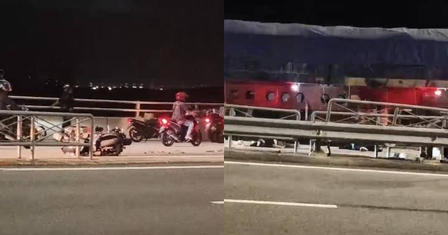 Couple on Singapore-registered motorcycle die in accident along Second Link towards Malaysia , Singapore News Couple on Singapore-registered motorcycle die in accident along Second Link towards Malaysia , Singapore News