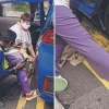 Taxi accident in Chinatown leaves woman with foot injury