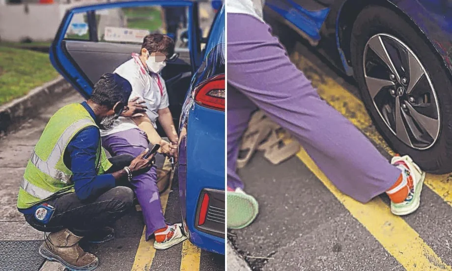 Taxi accident in Chinatown leaves woman with foot injury Taxi accident in Chinatown leaves woman with foot injury
