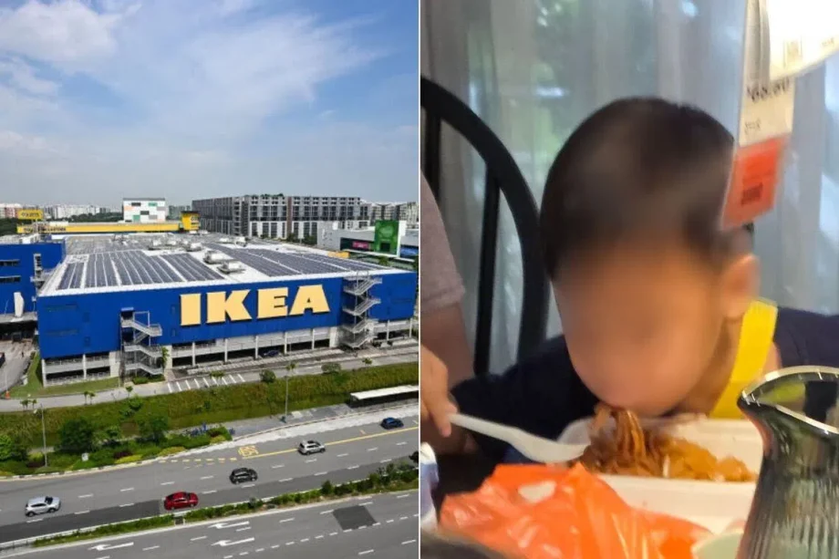 Child hungry on IKEA shopping jaunt? Skip the showroom dining area and go to the restaurant