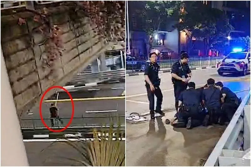 Man arrested for public nuisance, drug offences after allegedly wielding rod in Aljunied