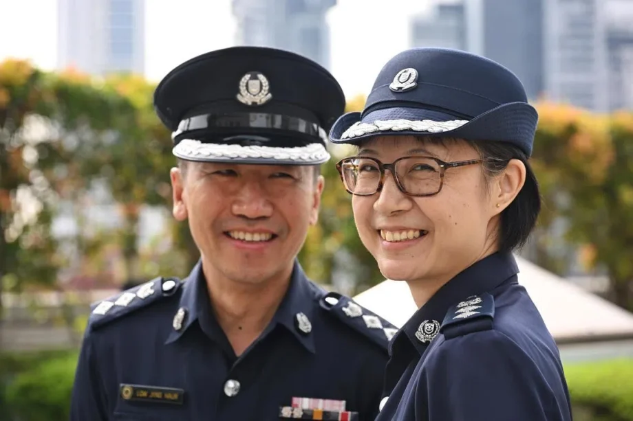 Police couple in Singapore use investigative skills at home Police couple in Singapore use investigative skills at home