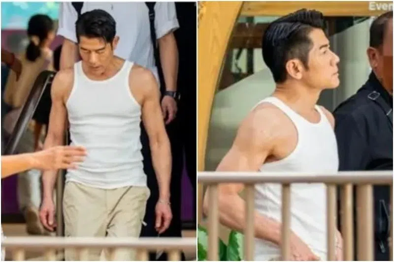 Sightings of HK star Aaron Kwok in Singapore spark speculation