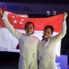 Singapore women’s epee win bronze