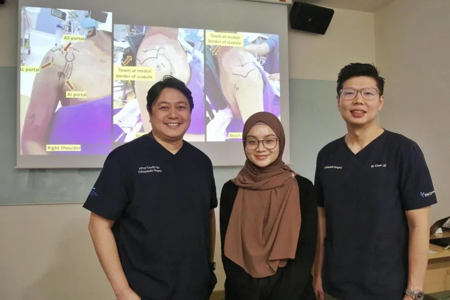 New keyhole surgery for shoulder dislocation at KTPH New keyhole surgery for shoulder dislocation at KTPH