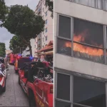 Five evacuated after fire involving charging PAB left unattended in Geylang condo