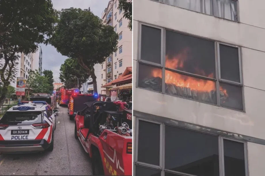 Five evacuated after fire involving charging PAB left unattended in Geylang condo Five evacuated after fire involving charging PAB left unattended in Geylang condo
