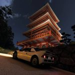Where to find the Temple of Nachi Falls in Forza Horizon 6