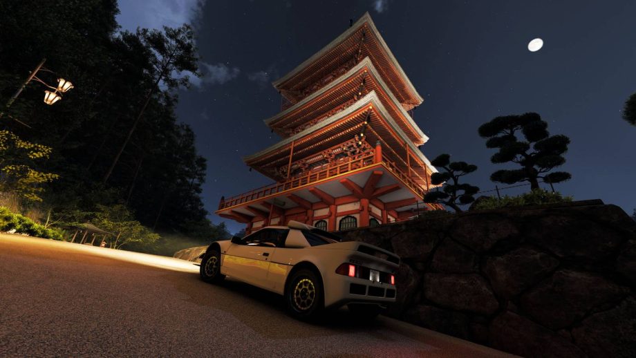 Where to find the Temple of Nachi Falls in Forza Horizon 6