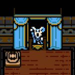 How to get the cloak on the train in Mina the Hollower