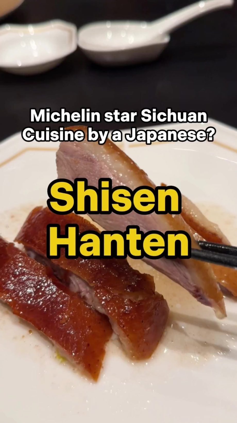 @ericnyker Shisen Hanten by Chen Kentaro 333 Orchard Rd, Level 35 Hilton Singapo…