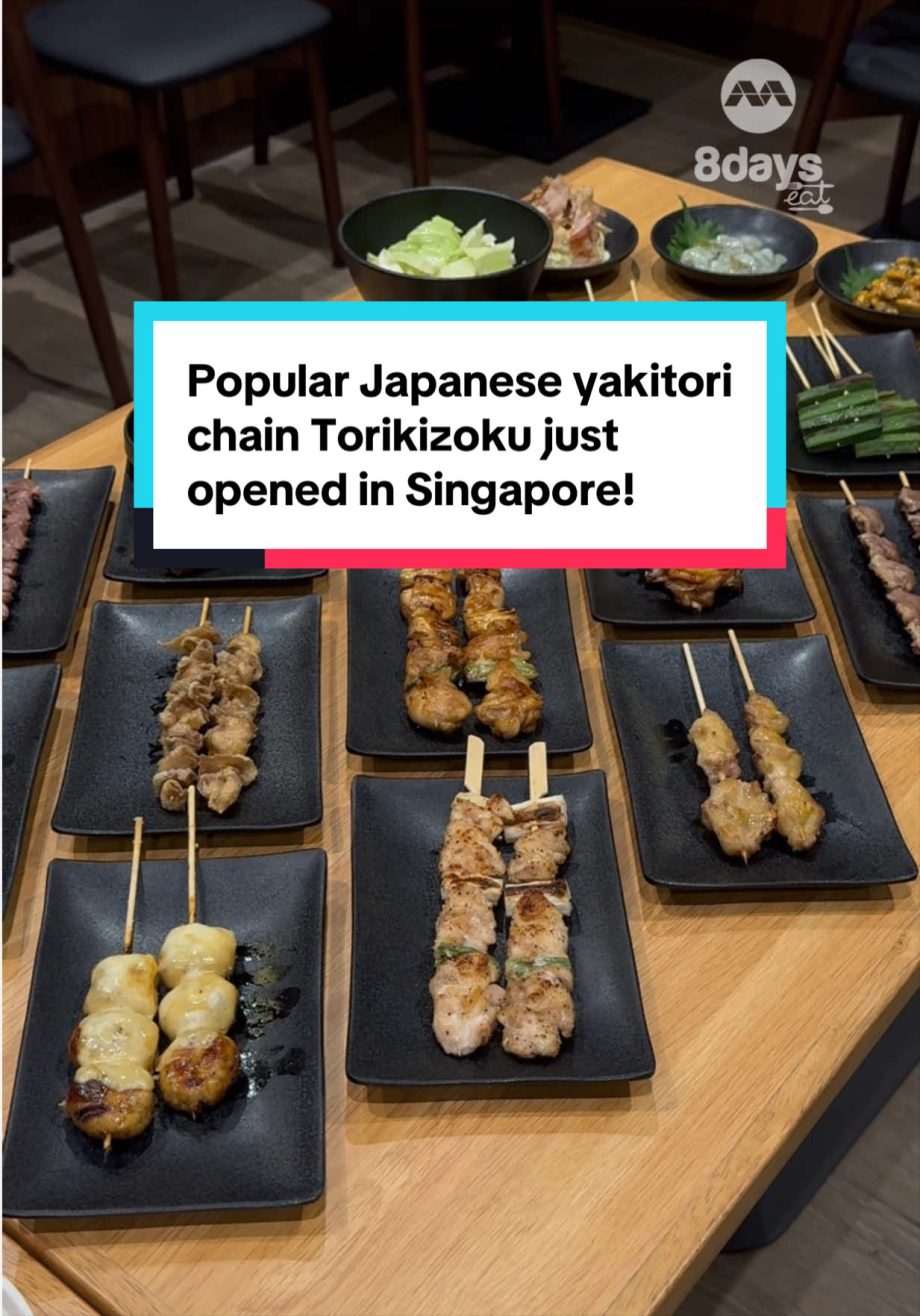 @8dayseat Popular Japanese yakitori chain Torikizoku just opened its first Singa…