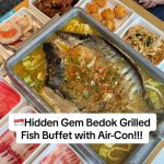 @foodiekom Found a S.90 GRILLED FISH BUFFET in Bedok!!!  The fish is incredib…