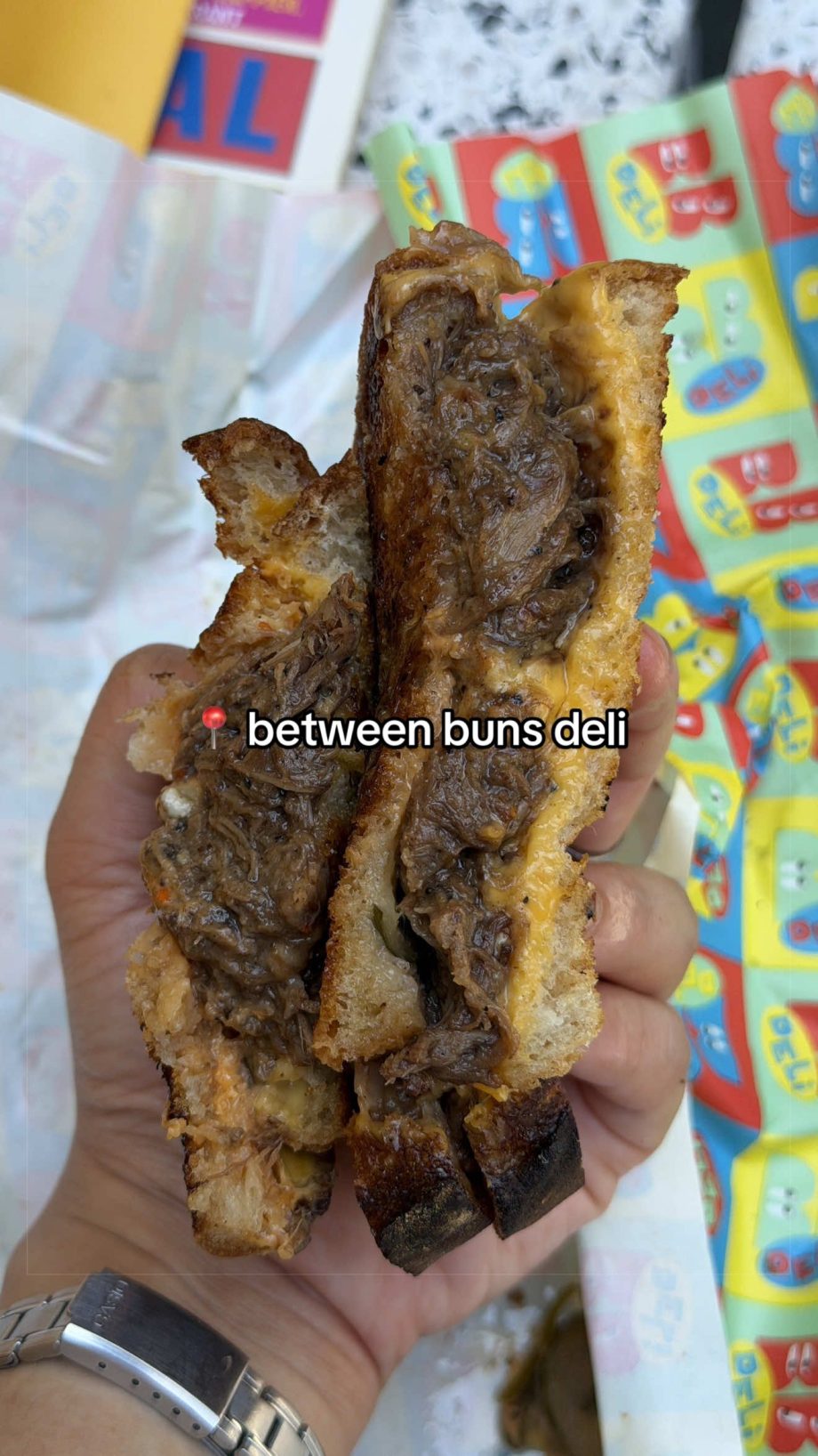 @chloebutnotreally worth every minute of that queue the oxtail melt — pulled ox… @chloebutnotreally worth every minute of that queue the oxtail melt — pulled ox…