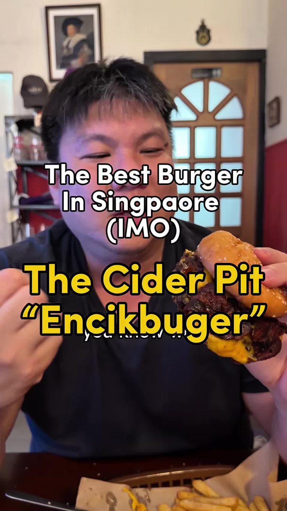 @ericnyker The Cider Pit 328 Joo Chiat Rd, 01-03, Singapore 427585 Guys I’ve tri…