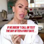 @sarphatieesther If he doesn’t call or text the day after a first date…  #dating…