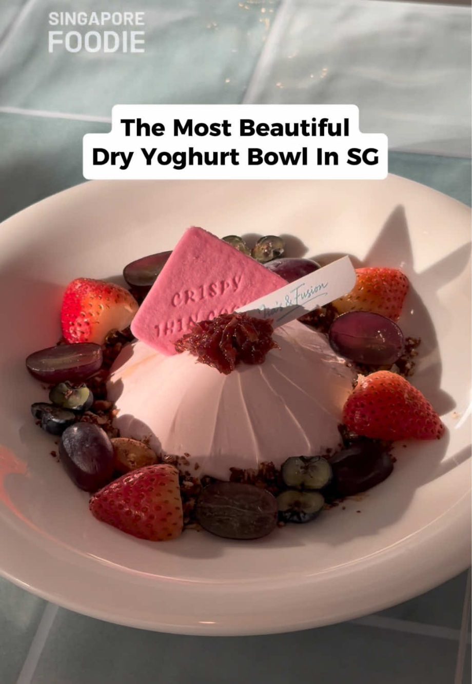 @singaporefoodie The Most Beautiful Dry Yoghurt Bowl In SG   @jiasfusion1, 88 Ra…
