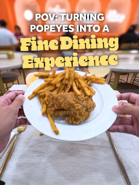 @shiokwithmerewards I accidentally treated Popeyes like a Michelin-star restaura… @shiokwithmerewards I accidentally treated Popeyes like a Michelin-star restaura…