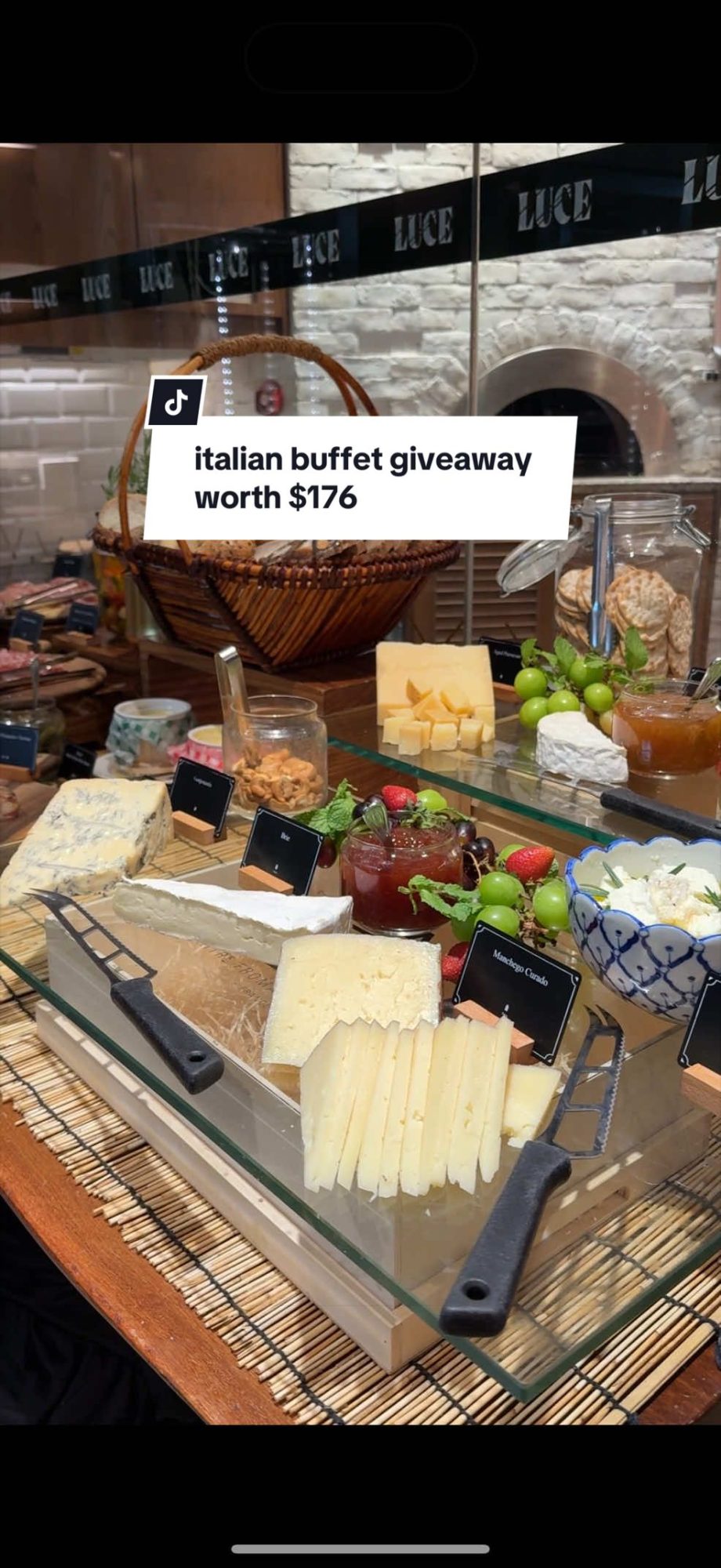 @districtsixtyfive [GIVEAWAY] Win a dinner buffet a LUCE, the only Italian-theme…