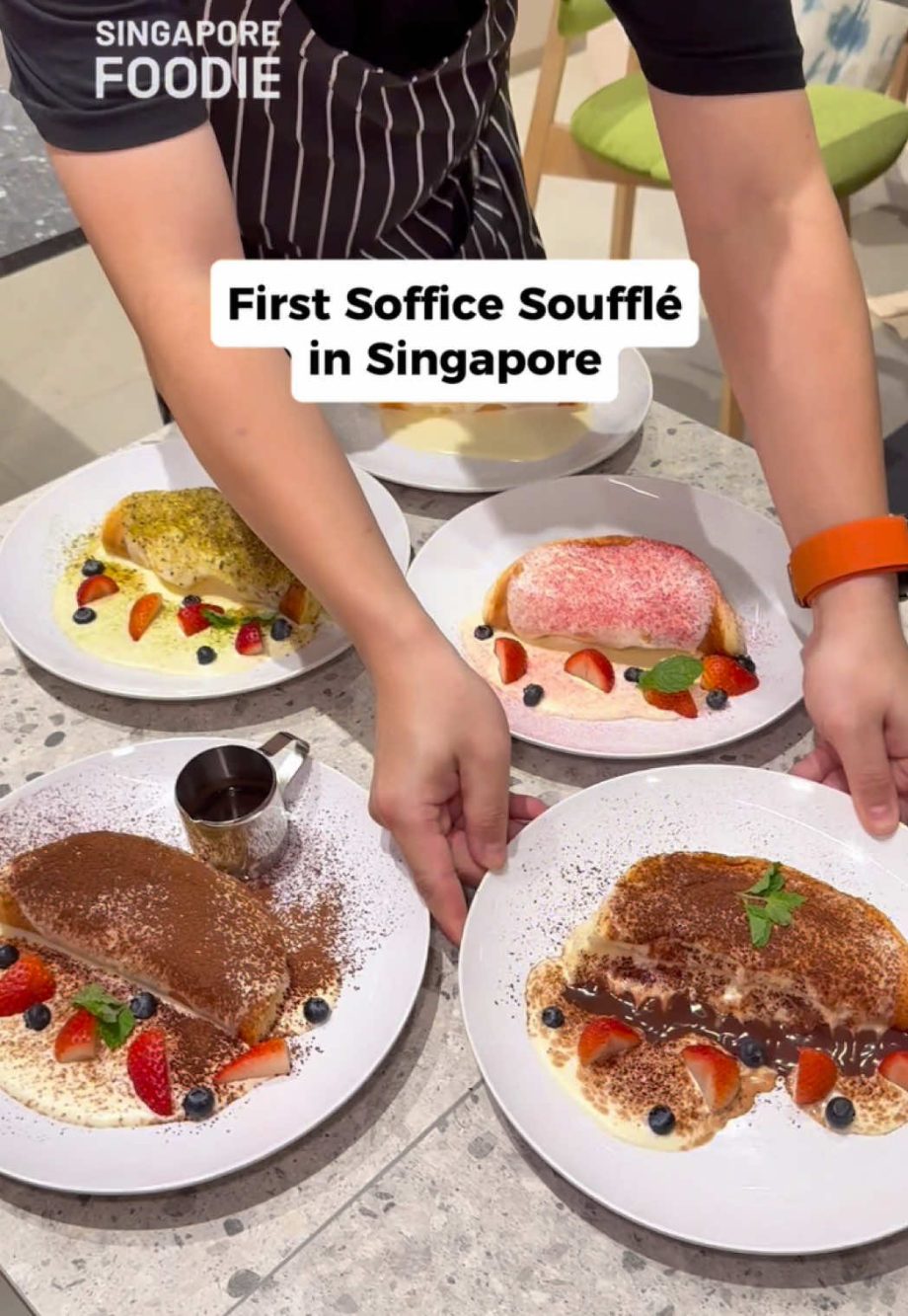 @singaporefoodie Super Fluffy Soffice Soufflé In SG  available at @rumelsingapor…