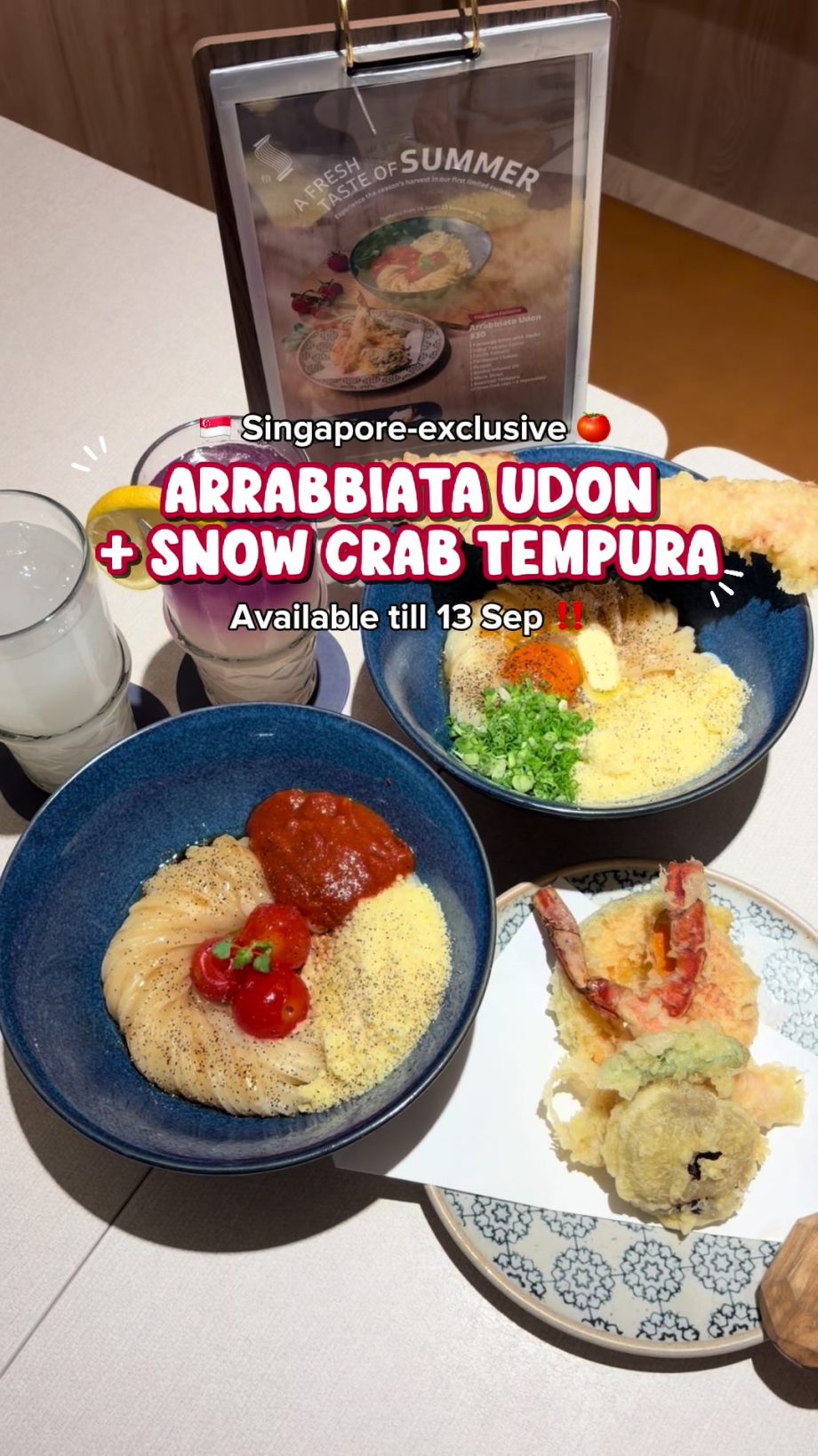 @burpplesg Udon Shin has launched its first-ever seasonal special in Singapore … @burpplesg Udon Shin has launched its first-ever seasonal special in Singapore …