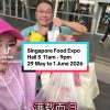 @janelledailygrace #singaporefoodexpo2026 #singporefoodmakers #foodies #sugarmed…