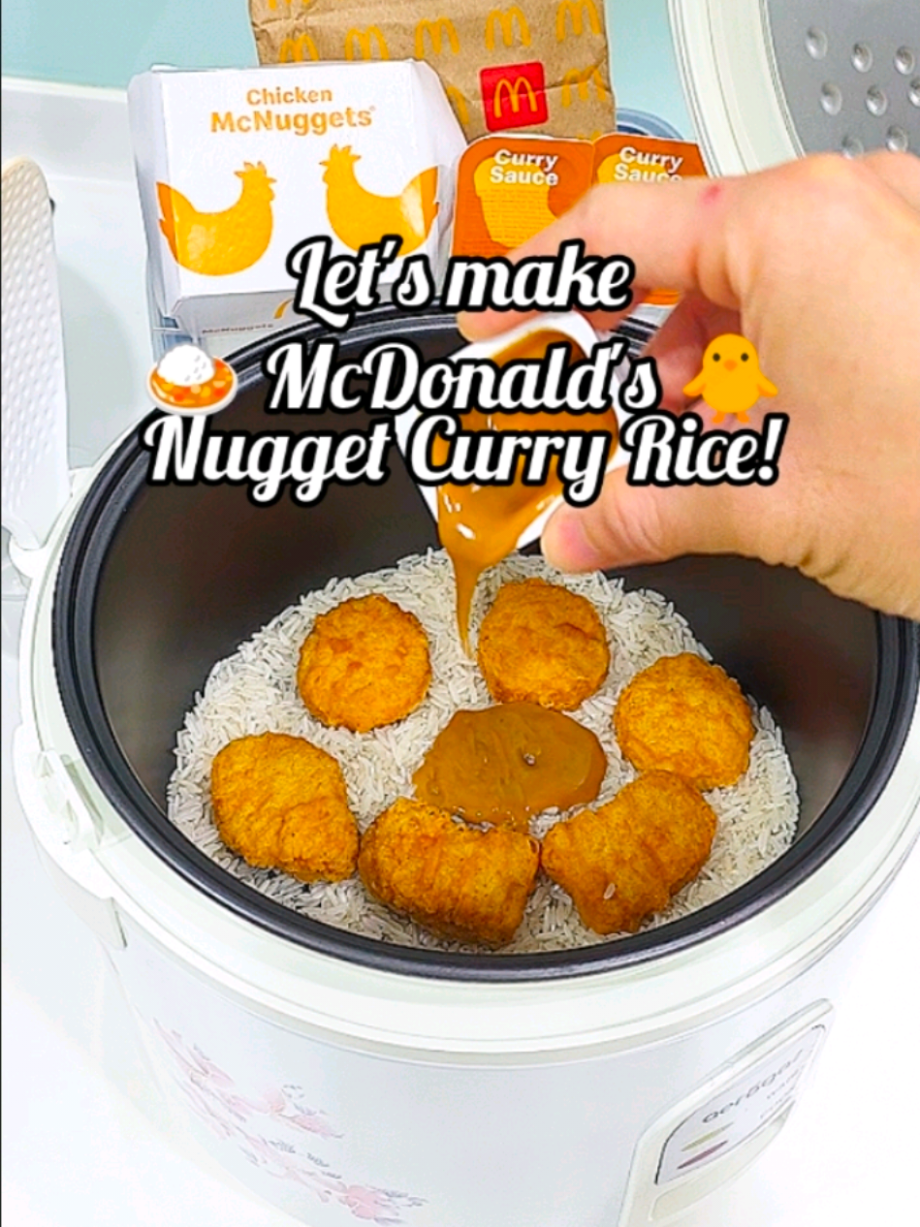 @foodmakescalhappy Chicken curry rice, but make it McDonald’s  #mcdonalds #comfo…