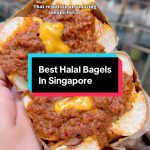 @halalfoodlondon BAGELS  from @Beigelhaus.sg a Muslim owned joint near Chinatown…