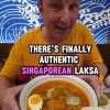 @yellowproductionstravel Singaporean Laksa and Chicken Rice in the OC at @Le Shr…