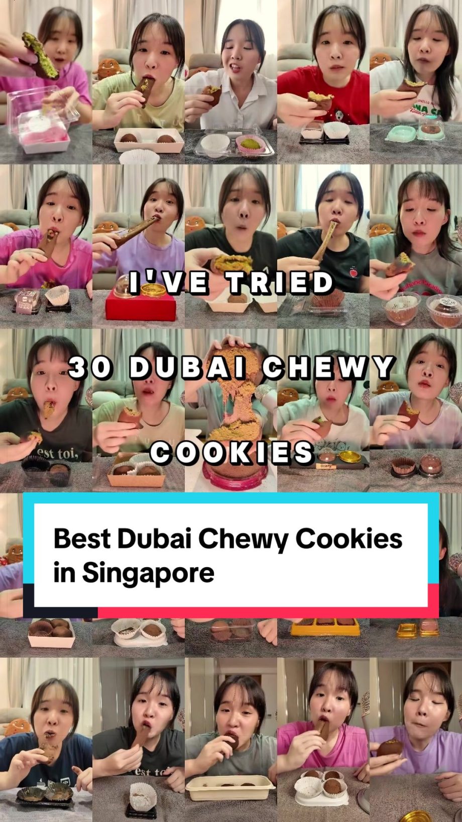 @redfroot Best Dubai Chewy Cookies in Singapore @Nanas for Pudding @Annabella Pa…