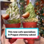 @8dayseat New cafe Prazena at Haji Lane specialises in Prague chimney cakes. Spi…