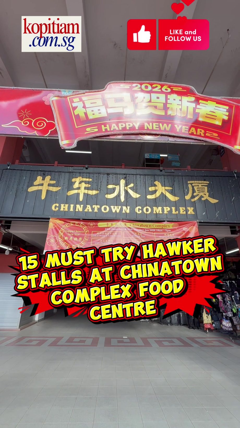 @kopitiam.sg8 15 Must Try Hawker Stalls At Chinatown Complex Food Centre. Reach… @kopitiam.sg8 15 Must Try Hawker Stalls At Chinatown Complex Food Centre. Reach…