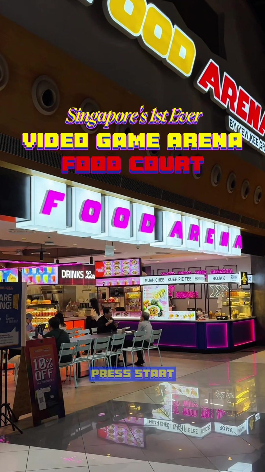 @dearfoodiepebbles SG’s NEWEST video game themed food court in Suntec City!!  Fo…