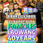 @bibipew Singapore’s Famous Lao Wang 40-Year Hainanese Chicken Rice KING Opens N…