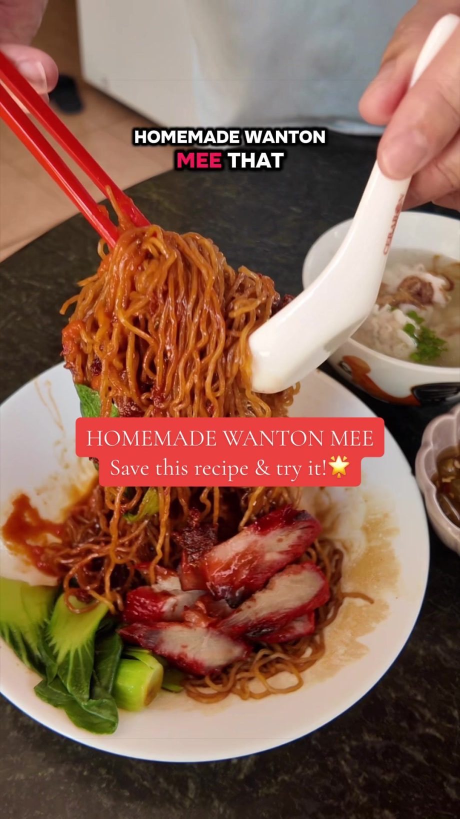 @jenny_cooks_daily Homemade wanton mee that tastes like your favourite hawker st…