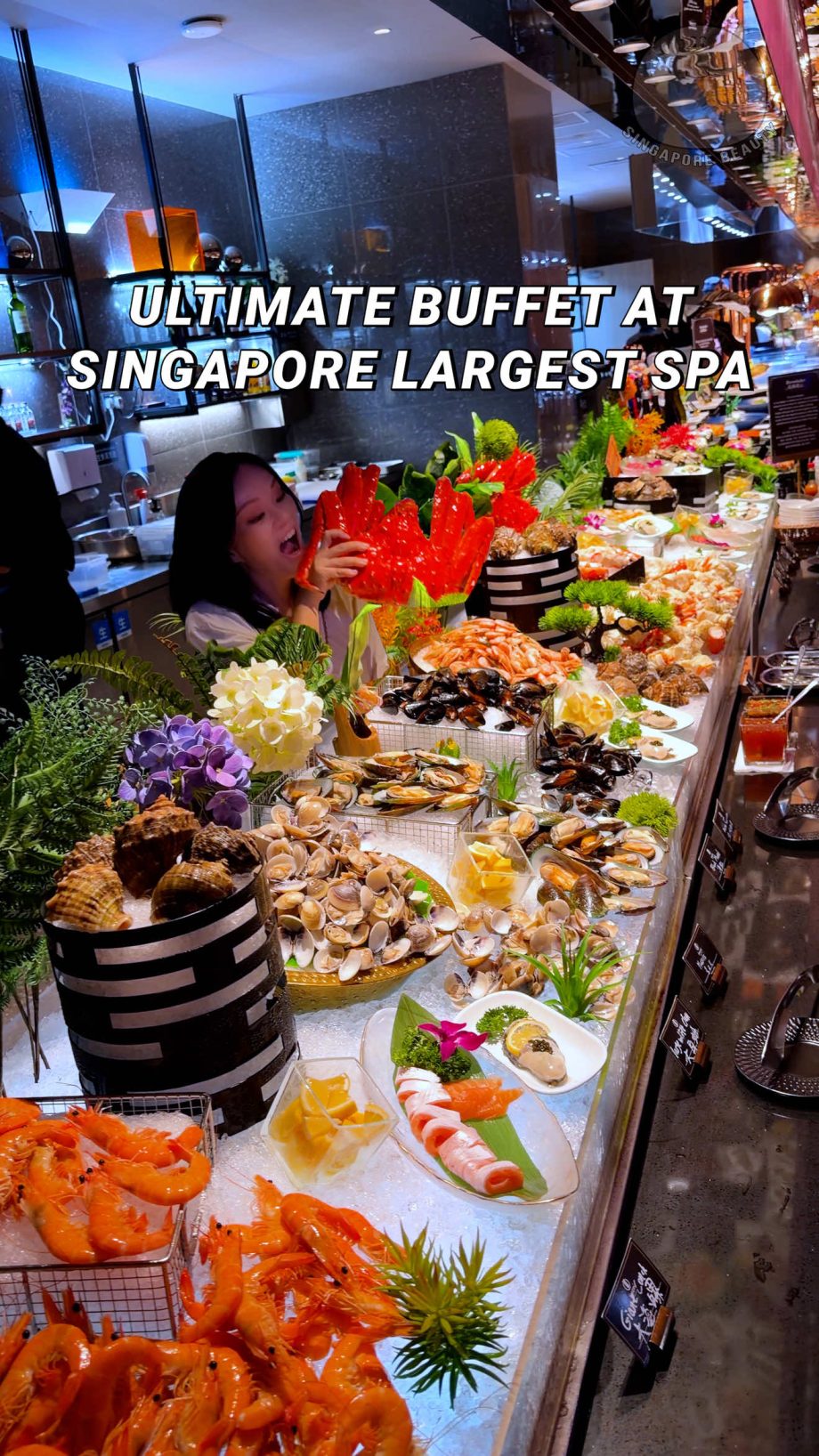 @singaporebeauty The Ultimate Buffet at Singapore’s Largest Spa.  Watch the Worl…