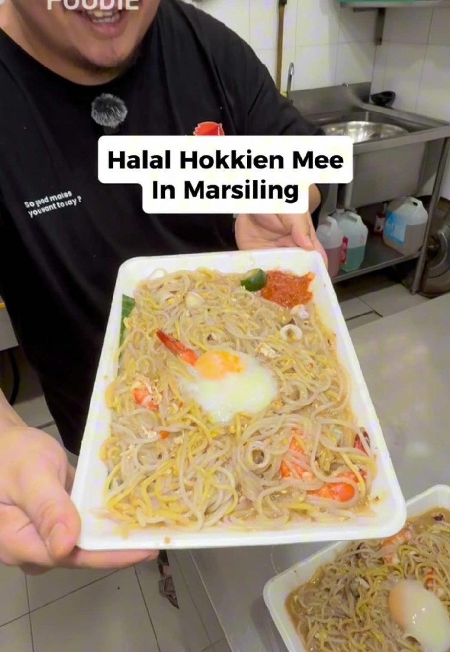 @singaporefoodie Halal Hokkien Mee In Marsiling Chef Ryan Nabil Tan with 12 yea… @singaporefoodie Halal Hokkien Mee In Marsiling Chef Ryan Nabil Tan with 12 yea…